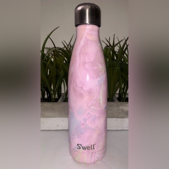 S'well Stainless Steel Water Bottle with Sports Cap 17fl Oz. - Geode Rose - Picture 4 of 5